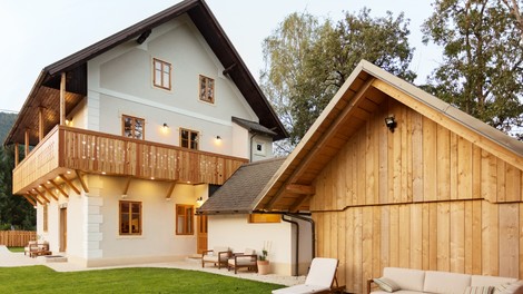 V Bohinjski Bistrici obnovili hišo za bolj butične počitnice