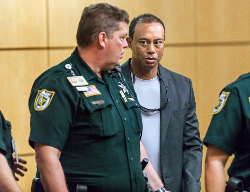 Tiger Woods se je izognil zaporni kazni zaradi malomarne vožnje! (foto: profimedia)