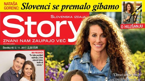 Nataša Gorenc: Slovenci se premalo gibamo! Več v novi Story