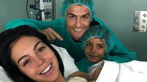 Ronaldo je znova očka!