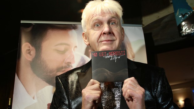 Andrej Šifrer predstavil svoj novi album 40. let norosti (foto: Goran Antley)