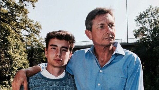 Sin predsednika Pahorja zapustil Slovenijo (foto: Instagram/Luka Pečar Pahor)