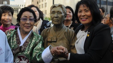 San Francisco razburil Japonce s spomenikom spolnim sužnjam