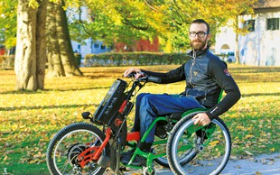Gal Jakič: Vsakdanjika si brez vozička ne predstavlja več