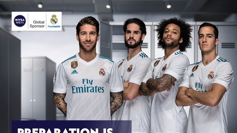 Skupna globalna akcija znamke NIVEA MEN in kluba Real Madrid