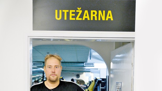Henrik Lutz zaradi šova The Biggest Loser Slovenija jezen na Planet TV (foto: Primož Predalič)