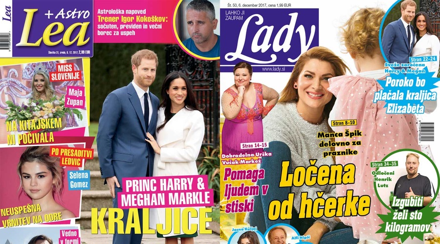 Nova Lady: Manca Špik - ločena od hčerke. Nova Lea: Kraljice ne bo na poroko! (foto: Lady, Lea)