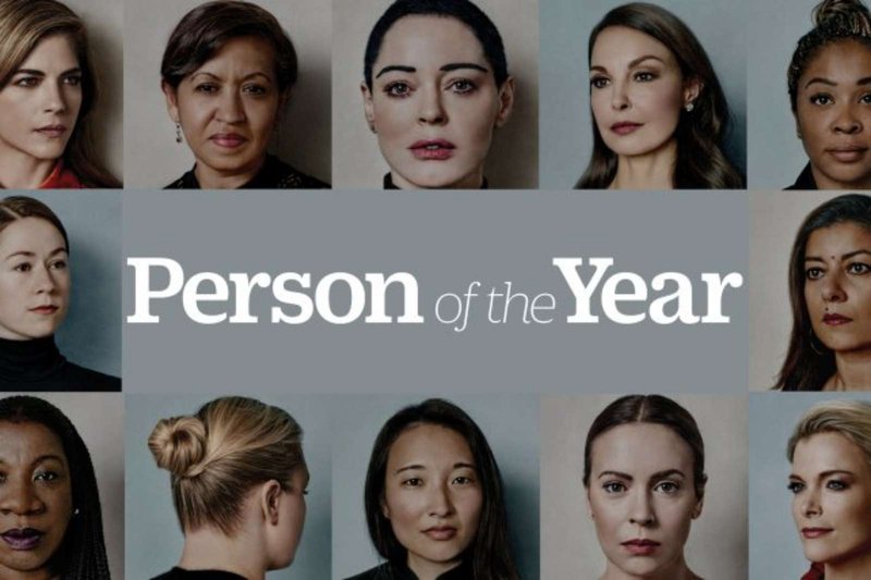 Osebnost leta revije Time je #MeToo - torej osebe, ki so javno spregovorile o spolnih zlorabah (foto: Time Press)
