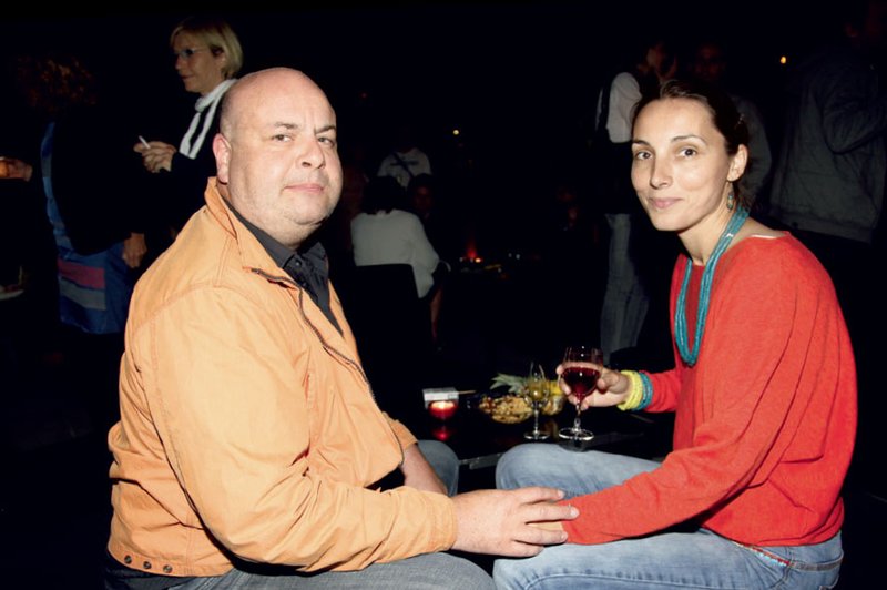 Jernej z ženo Andrejo (foto: Helena Krmelj)