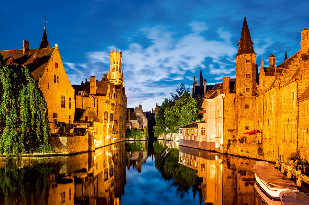 Mesto Brugge velja za belgijske Benetke (foto: Shutterstock)