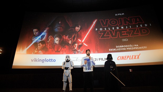 VIII. Epizoda Vojne zvezd: Poslednji jedi osvaja tudi Cineplexx kina po Sloveniji (foto: Cineplexx Slovenija)