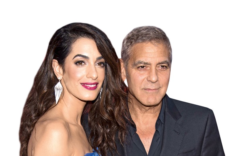 George Clooney in Amal: Zvezdnika sta obzirna starša (foto: Profimedia)