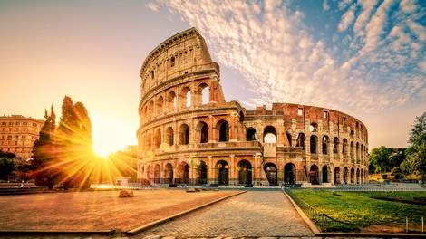 Večno mesto Rim - polno zgodovinskih znamenitosti