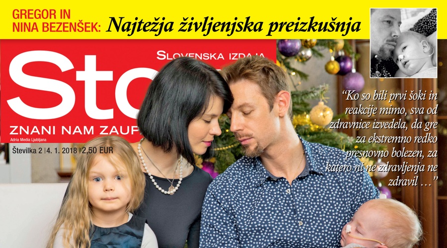 V novi Story ne zamudite: Gregor in Nina Bezenšek spregovorila o najtežji življenjski preizkušnji (foto: Revija Story)