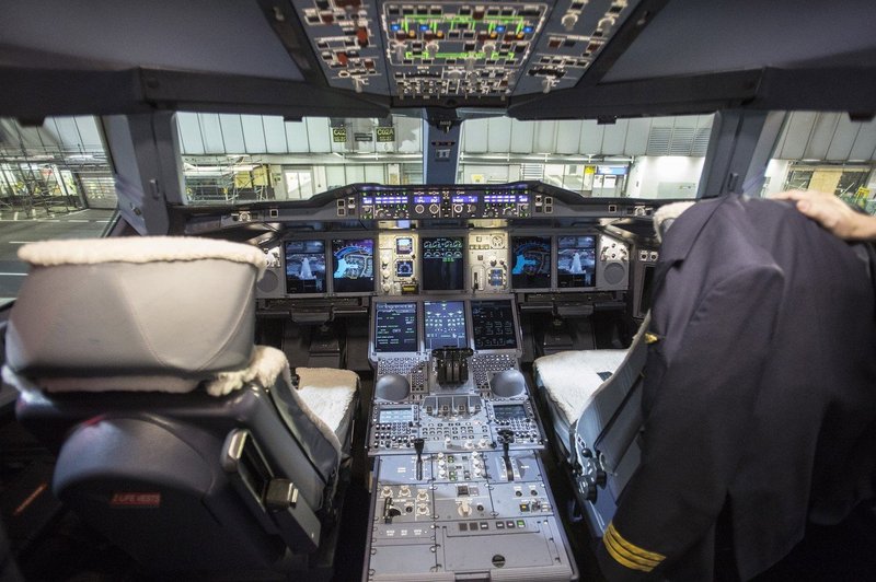 Pilotoma zaradi prepira v pilotski kabini prepoved letenja (foto: profimedia)