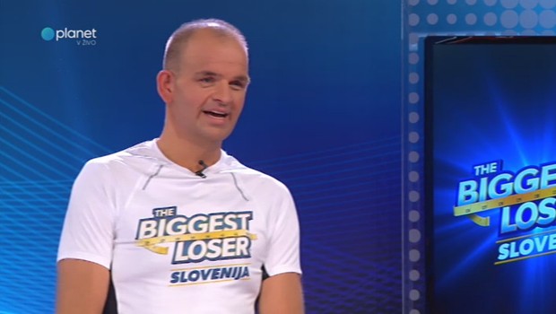 Poglejte si, koliko po koncu šova The Biggest Loser Slovenija tehta Bojan Papež (foto: Planet Tv)