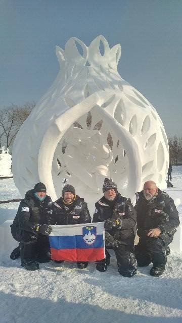Neverjeten uspeh Slovenije na kitajskem festivalu ledu in snega! (foto: Ledena dežela Press)