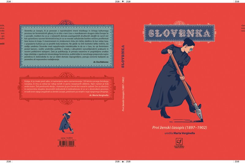 Knjiga o Slovenki, prvem slovenskem ženskem časopisu (foto: EVGENIYA MARIA SHKONDA)