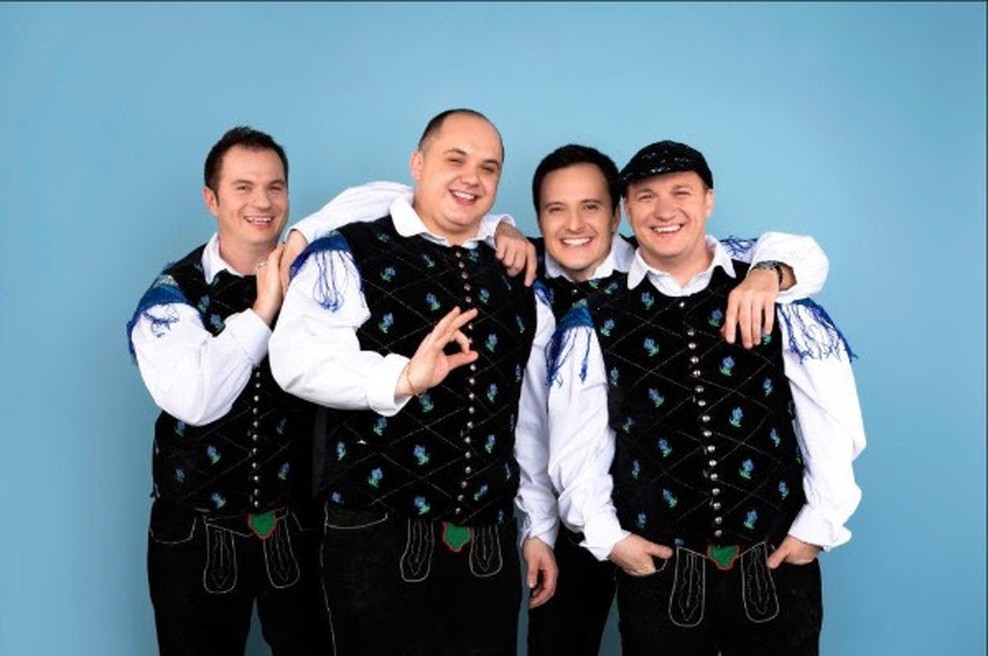 Peter Oset, Rok Švab, Blaž Švab, Franjo Oset. (foto: Modrijani)