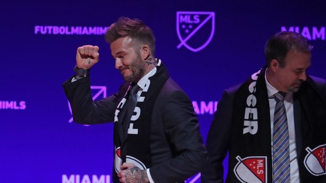 Davidu Beckhamu se v Miamiju uresničujejo sanje!