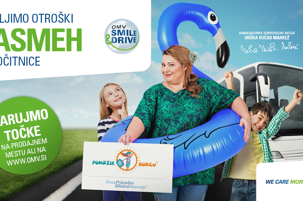 Člani Kluba zvestobe OMV SMILE & DRIVE že četrto leto darujejo točke za dobrodelni namen (foto: OMV)