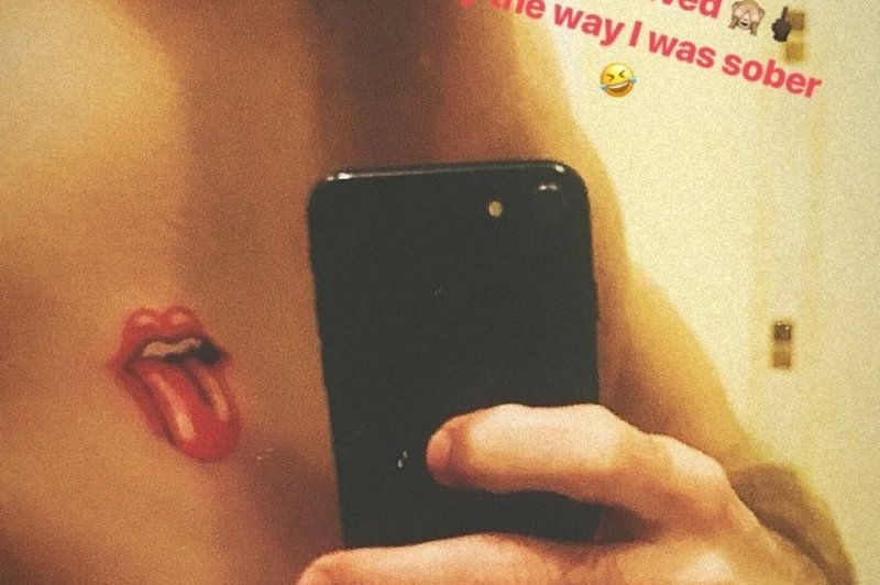 Tole pa smo ujeli na Instagramu. Matijev novi tattoo. (foto: Instagram Matija Škarabot)