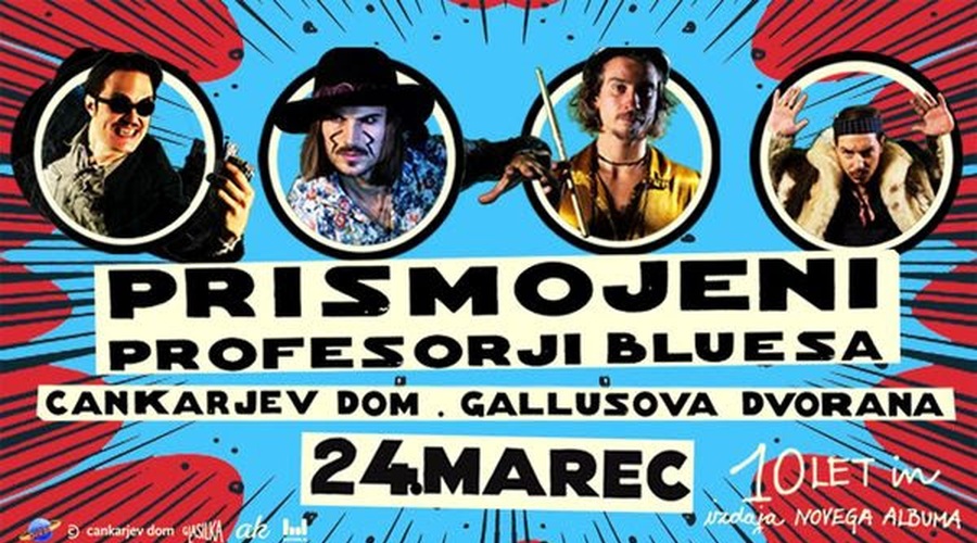 Prismojeni profesorji Bluesa dodajajo zadnje pike na i novemu albumu (foto: Promo)