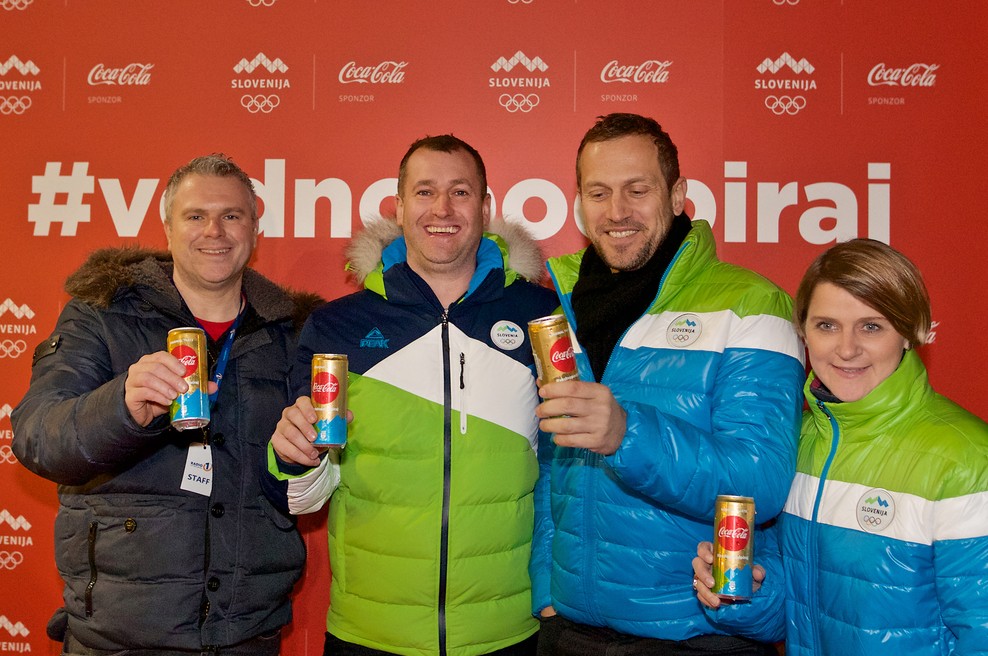 Slovenska bakla širila olimpijski duh (foto: Jamma)
