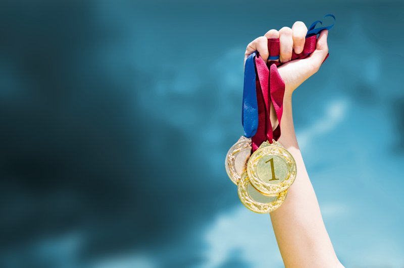 Kako trajen je lesk olimpijske medalje v Sloveniji? (foto: Shutterstock)