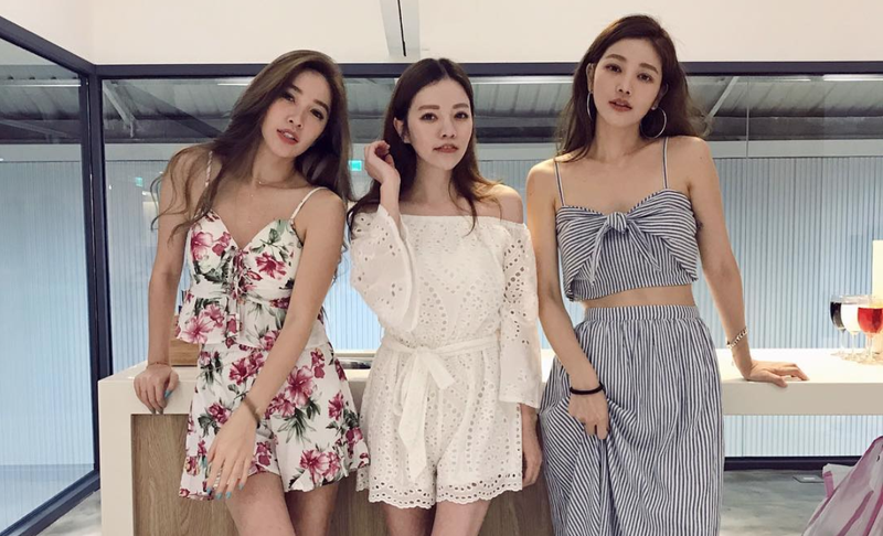 Leva sestra, Sharon Hsu, je najmlajša med tremi, saj je praznovala svoj 36. rojstni dan, na sredini je 40-letna Fayfay Hsu, na desni pa Lure Hsu, ki je stara 41 let. (foto: Instagram)