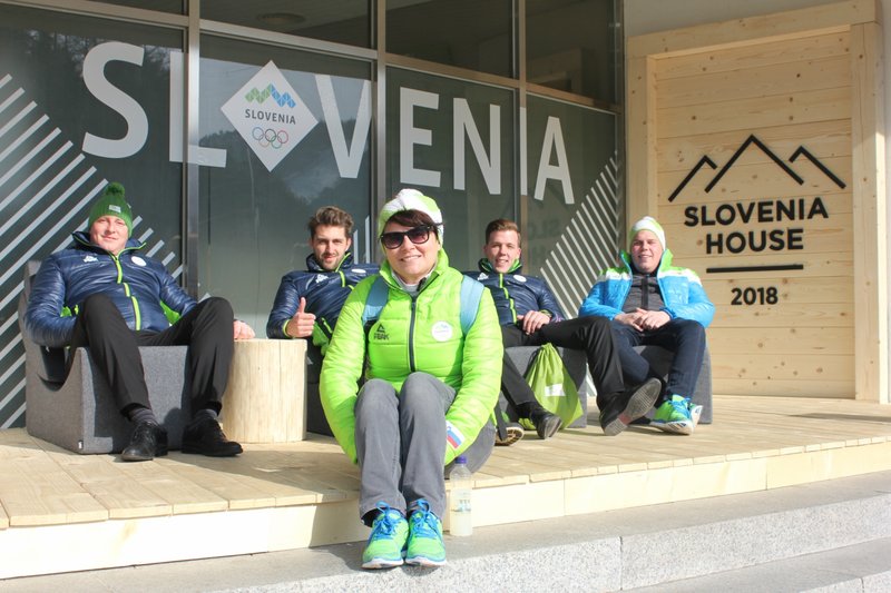 Goveja juha, žganci in potica v Slovenski hiši na olimpijskih igrah! (foto: Jezeršek Press)