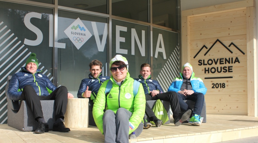 Goveja juha, žganci in potica v Slovenski hiši na olimpijskih igrah! (foto: Jezeršek Press)