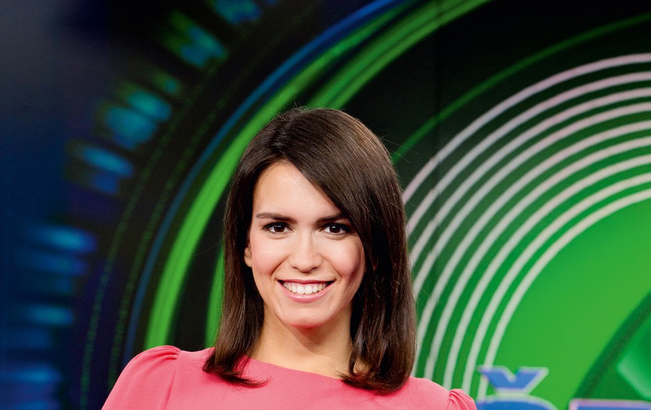 Nataša Gavranić, voditeljica na POP TV, je zelo lepa nosečnica, le poglejte si, kako žari (foto: arhiv POP TV)