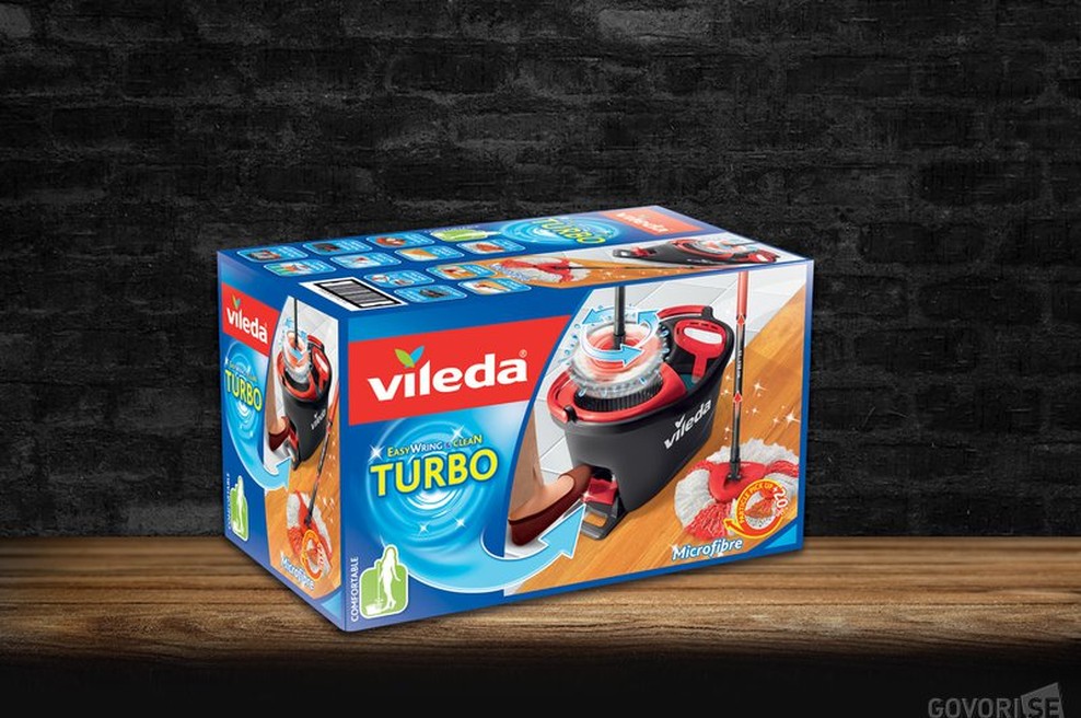 Vileda Turbo mop med zmagovalci Produkta leta 2018! (foto: Promocijski material)