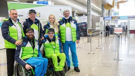 Jernej Slivnik odpotoval na paraolimpijske igre