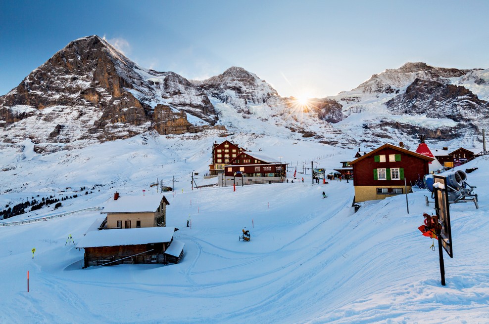 Wengen –   mesto brez avtomobilov (foto: Shutterstock)