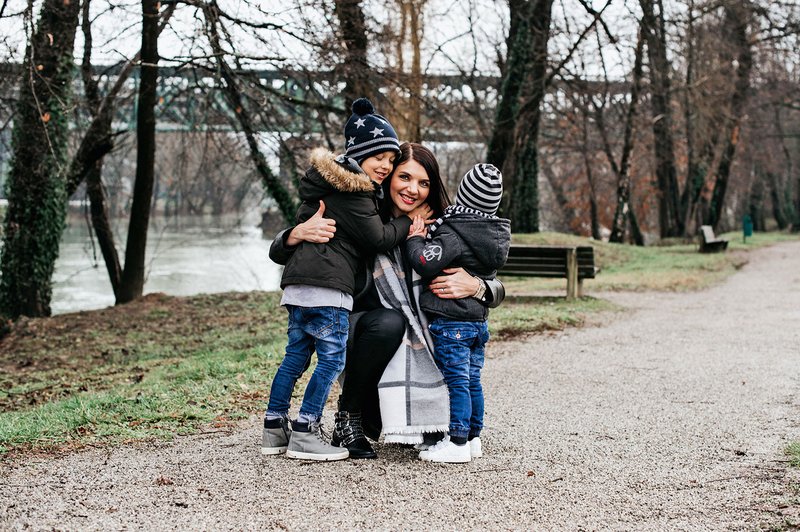 Blogerka Danijela Sluga:  Nisem razumela, kako močna je materinska ljubezen (foto: Eva Beber)