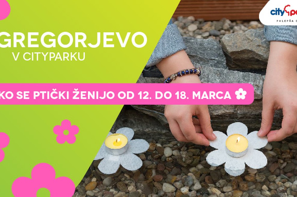 V Cityparku se ptički ženijo (foto: Promo Citypark)