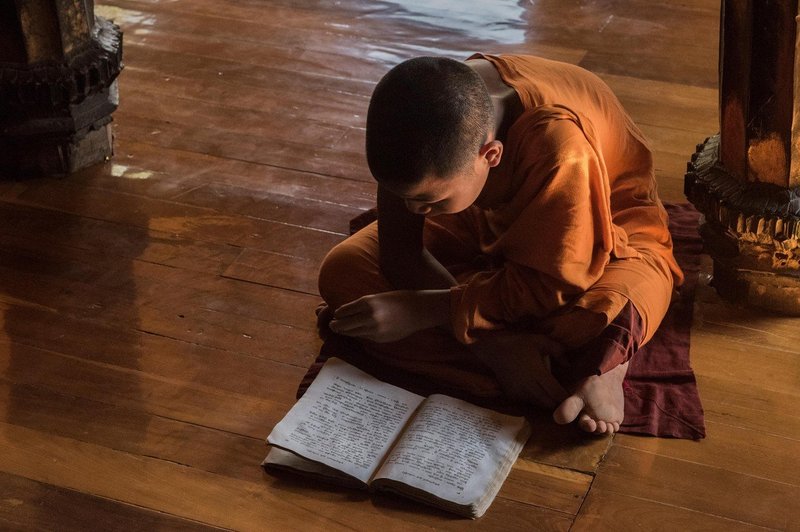 Thich Nhat Hanh: »Sedenje tu je kot sedenje na bodhijevem mestu.« (foto: profimedia)