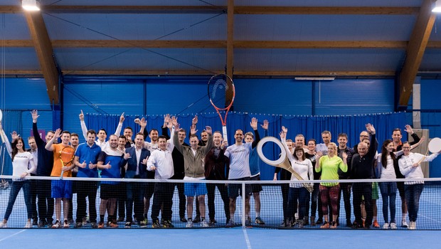 9. Zlati lopar - nočni managerski teniški turnir dvojic (foto: Žiga Intihar)
