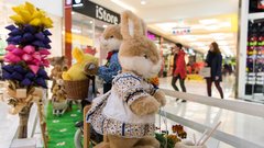 Citypark bo v velikonočnem času obiskal tudi velikonočni zajček.