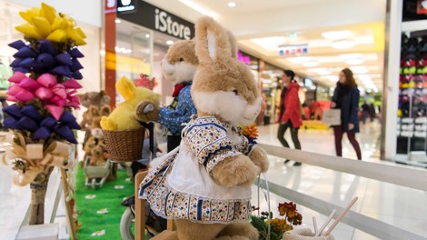 Tradicionalni velikonočni sejem bo obiskal tudi velikonočni zajček