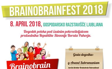Brainobrainfest 2018 - dih jemajoče tekmovanje malih genijev