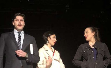 Zala Djurić z Gajo Višnar newyorški publiki predstavila komedijo Doorman