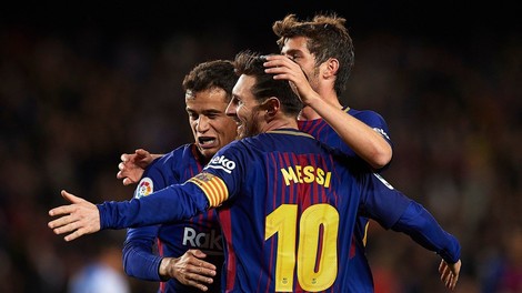 Znanost prav resno zanima, kako zelo se trese Barcelona, ko pošlje žogo v mrežo Lionel Messi