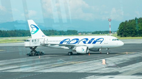 Adria Airways začasno prekinja letenje, opravili bodo le dva leta