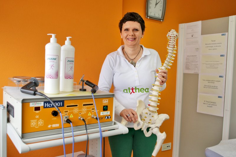 Nena Veber (lastnica centra zdravja in harmonije Althea): Tudi naše telo potrebuje čas zase (foto: Goran Antley)