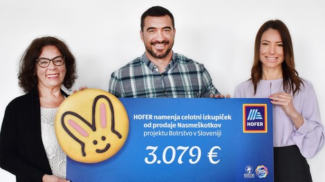 Velikonočni Nasmeškotki z deljenjem nasmehov zbrali več kot 3.000 evrov