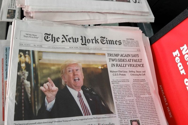 Trumpovi napadi so dobri za medije, ki jih ne mara (foto: profimedia)