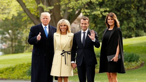 Brigitte Macron: Melania Trump je inteligentna, zabavna, z močno osebnostjo
